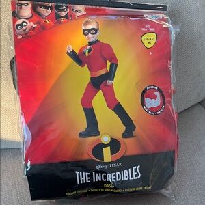 The Incredibles Dash Costume size 3t-4t